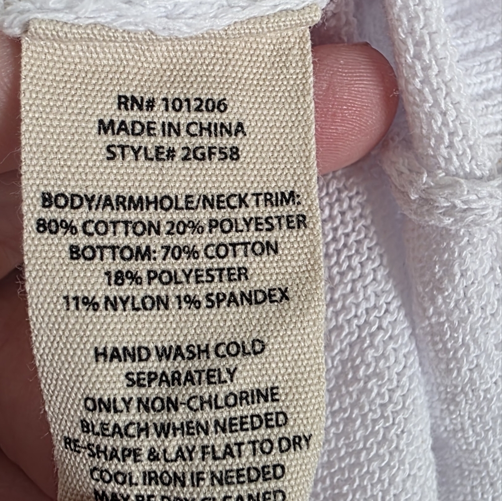 Soft Surroundings Valentina Short Sleeve Sweater Size XL - Picture 5 of 7